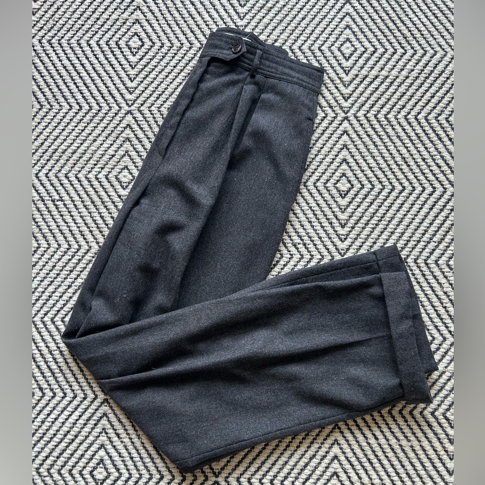 Max Mara wool and cashmere trousers, made in Italy